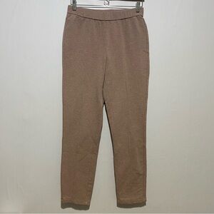 Varley Hanley Women’s Pale Pink/Beige Pull On Pants Cotton-blend Size Small